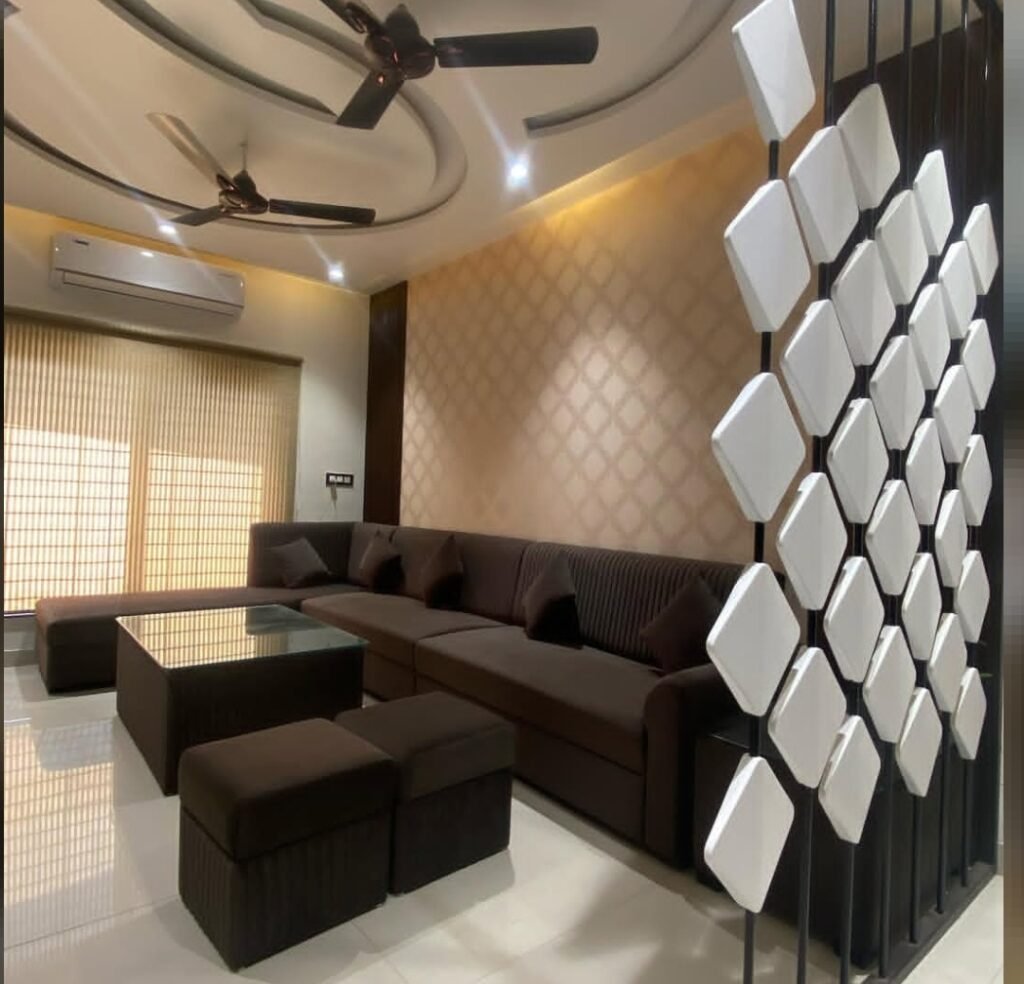 Home Drawing room fully furnished